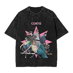 Vintage Design PTTT2606 Washed  Cortis T-Shirts