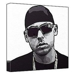 Cosculluela Pop Art Print 50 x 50 cm Large Square Deep Box Canvas