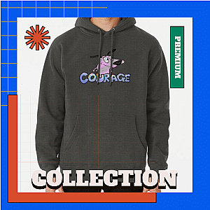 Courage The Cowardly Dog Hoodies