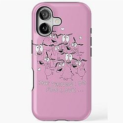 Courage the Cowardly Dog iPhone Tough Case