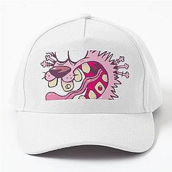 Courage the Cowardly Dog Scream Baseball Cap