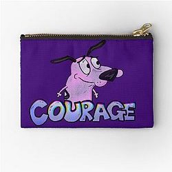 Vintage The Cowardly Dog Zipper Pouch