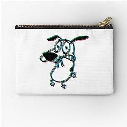 Courage the Cowardly Dog Cartoon Pouch
