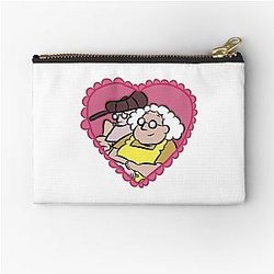 Eustace and Muriel - Courage the Cowardly Dog Zipper Pouch