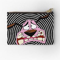 Courage the Cowardly Dog Zipper Pouch