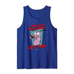 Courage the Cowardly Dog Tank Top
