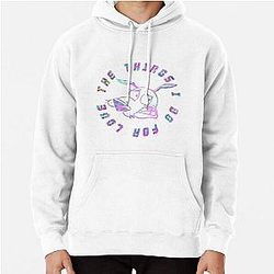 The things I do for love: Courage the Cowardly Dog Pullover Hoodie