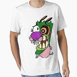 Courage the Cowardly Dog Screaming Mask Essential T-Shirt