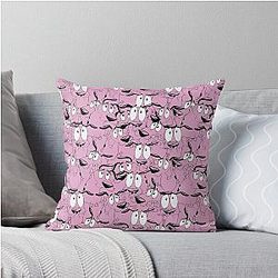Courage the Cowardly Dog Throw Pillow