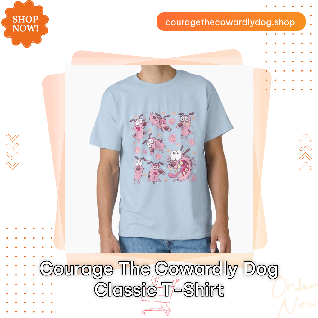 Courage the Cowardly Dog Classic T-Shirt