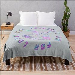 The Things I Do for Love Courage the Cowardly Dog Throw Blanket
