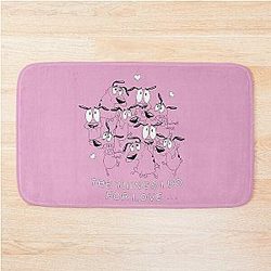 Courage the Cowardly Dog Bath Mat