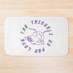 The things I do for love Courage the Cowardly Dog Bathroom Mat