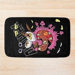 A Courage The Cowardly Dog Bath Mat