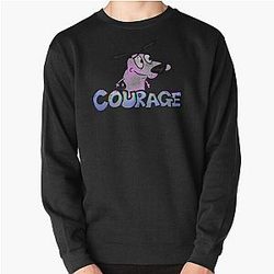Vintage Courage Cowardly Dog Pullover Sweatshirt