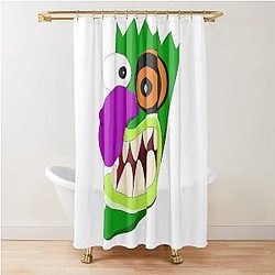 Courage the Cowardly Dog Character Shower Curtain