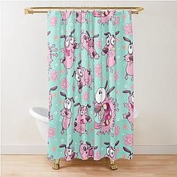 Courage the Cowardly Dog Shower Curtain