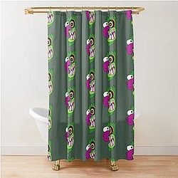 Eustace's Courage the Cowardly Dog Shower Curtain