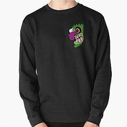 Eustace's Mask Courage the Cowardly Dog Pullover Sweatshirt