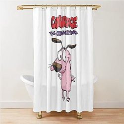 Courage the Cowardly Dog Shower Curtain