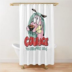 Courage the Cowardly Dog Shower Curtain