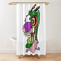 Courage the Cowardly Dog Shower Curtain