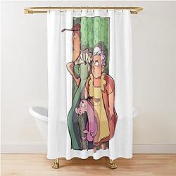 Courage the Cowardly Dog Shower Curtain