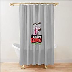 Have Some Courage The Cowardly Dog Shower Curtain