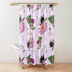 Courage the Cowardly Dog Shower Curtain