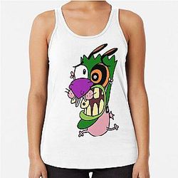Courage the Cowardly Dog Screaming Tank Top