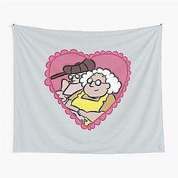 Eustace and Muriel - Courage the Cowardly Dog Show Tapestry