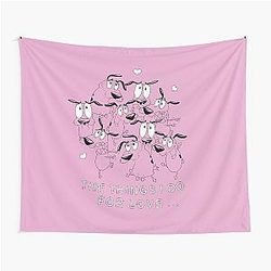 Courage the Cowardly Dog Tapestry