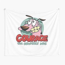 Courage the Cowardly Dog Tapestry