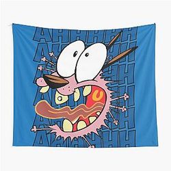 Courage the Cowardly Dog Tapestry