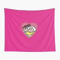 Eustace and Muriel Courage Dog Show Tapestry