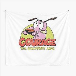 Courage the Cowardly Dog Tapestry