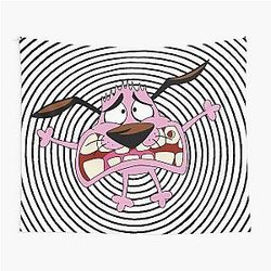 Courage the Cowardly Dog Tapestry