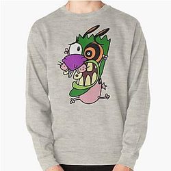 Courage the Cowardly Dog Screaming Mask Sweatshirt