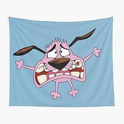 Courage the Cowardly Dog Tapestry