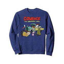CN Courage The Cowardly Dog Sweatshirt