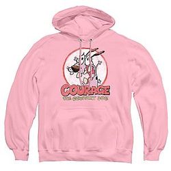 Courage the Cowardly Dog Unisex Adult Pull-Over Hoodie