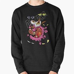 AHHHH- Courage The Cowardly Dog Pullover Sweatshirt