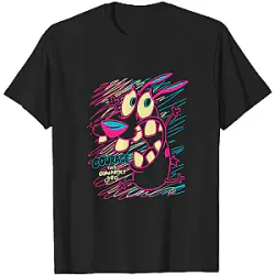 Courage The Cowardly Dog T-shirt - The Middle of Nowhere Adventures T-shirt