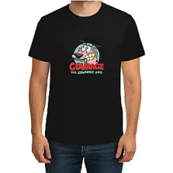 Courage The Cowardly Dog T-shirt - Beloved 90s Cult Classic T-shirt