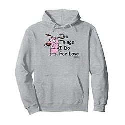 Courage the Cowardly Dog Love Hoodie