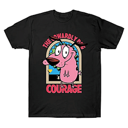 Courage The Cowardly Dog LA 2702 T-shirts Courage The Cowardly Dog T-Shirts
