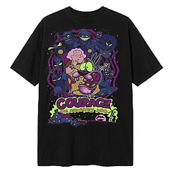 Cute Courage Villains LA 0906 Courage The Cowardly Dog T-Shirts