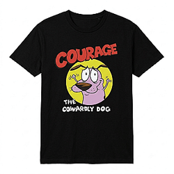 Cute Courage Cowardly Dog LA 0906 Courage The Cowardly Dog T-Shirts