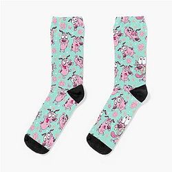 Courage the Cowardly Dog Socks