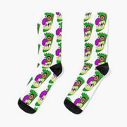Courage the Cowardly Dog Character Socks